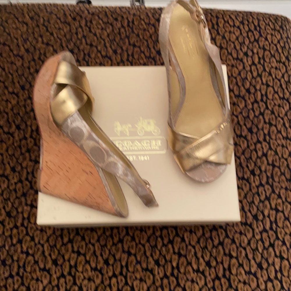 Coach wedges